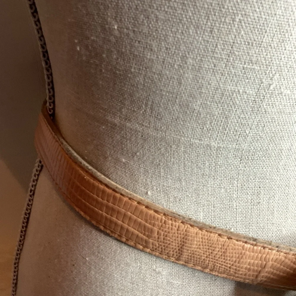 Vintage Tan Western Belt S/M